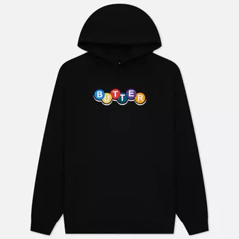Мужская толстовка Butter Goods Lottery Embroidered Hoodie, цвет чёрный, размер M