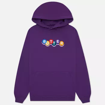 Мужская толстовка Butter Goods Lottery Embroidered Hoodie, цвет фиолетовый, размер M
