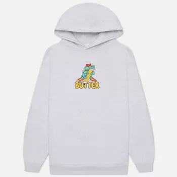Мужская толстовка Butter Goods Martian Hoodie, цвет серый, размер XXL