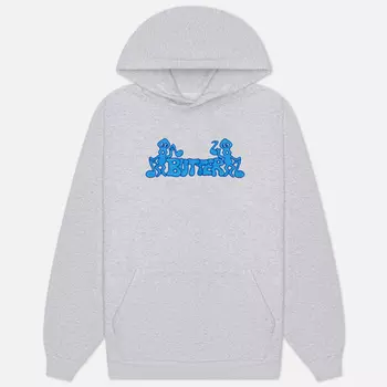 Мужская толстовка Butter Goods Notes Embroidered Hoodie, цвет серый, размер XXL