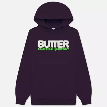 Мужская толстовка Butter Goods Program Pullover Hoodie, цвет фиолетовый, размер S