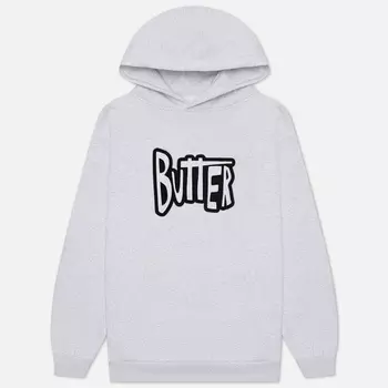 Мужская толстовка Butter Goods Sketch Applique Pullover Hoodie, цвет серый, размер S