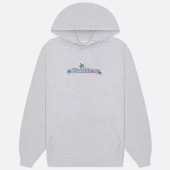 Мужская толстовка Butter Goods Star Logo Hoodie, цвет серый, размер XXL