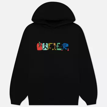 Мужская толстовка Butter Goods Zorched Hoodie, цвет чёрный, размер XXL