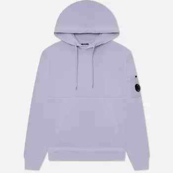 Мужская толстовка C.P. Company Cotton Fleece Hoodie Resist Dyed, цвет фиолетовый, размер L