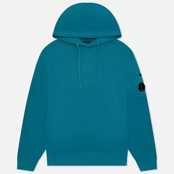 Мужская толстовка C.P. Company Cotton Fleece Hoodie Resist Dyed, цвет голубой, размер L