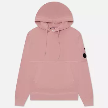 Мужская толстовка C.P. Company Cotton Fleece Hoodie Resist Dyed, цвет розовый, размер S
