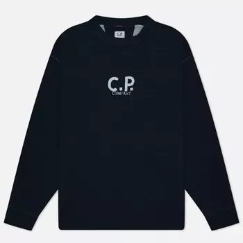 Мужская толстовка C.P. Company Indigo Fleece, цвет синий, размер XXL
