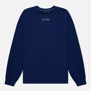 Мужская толстовка Calvin Klein Jeans Cotton Terry Crew Neck, цвет синий, размер XL