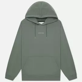 Мужская толстовка Calvin Klein Jeans Micro Branding Hoodie, цвет зелёный, размер S