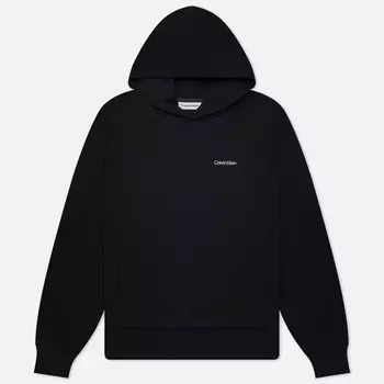 Мужская толстовка Calvin Klein Jeans Micro Logo Repreve Hoodie, цвет чёрный, размер XXL