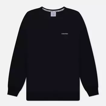 Мужская толстовка Calvin Klein Underwear Lounge Crew Neck, цвет чёрный, размер XL