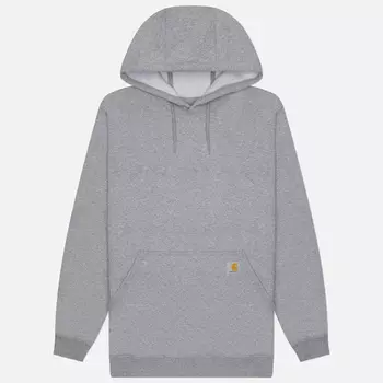 Мужская толстовка Carhartt Loose Fit Midweight Hoodie, цвет серый, размер XXL