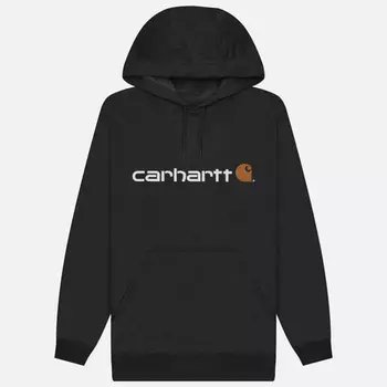 Мужская толстовка Carhartt Loose Fit Midweight Logo Graphic Hoodie, цвет серый, размер S