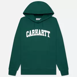 Мужская толстовка Carhartt WIP University Hooded 9.4 Oz, цвет зелёный, размер M