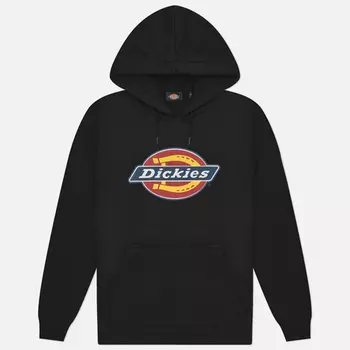 Мужская толстовка Dickies Icon Logo Hoodie, цвет чёрный, размер L