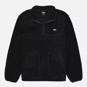 Мужская толстовка Dickies Mount Hope Quarter Zip, цвет чёрный, размер M