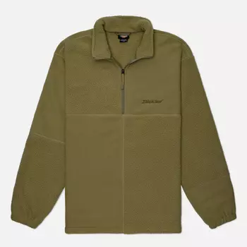 Мужская толстовка Dickies Pinesdale 1/4 Zip, цвет оливковый, размер M