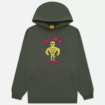Мужская толстовка Dime Buff Chenille Hoodie, цвет оливковый, размер L