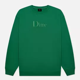 Мужская толстовка Dime Classic Crew Neck, цвет зелёный, размер XL