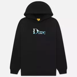 Мужская толстовка Dime Dime Classic Chemtrail Hoodie, цвет чёрный, размер XXL