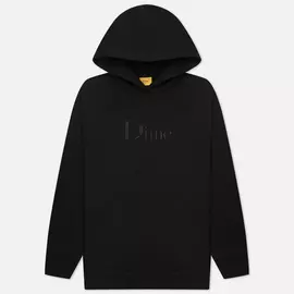 Мужская толстовка Dime Dime Classic Embroidered Hoodie, цвет чёрный, размер S