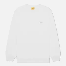 Мужская толстовка Dime Dime Classic Small Logo Crew Neck, цвет белый, размер XXL