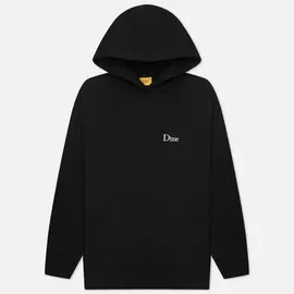 Мужская толстовка Dime Dime Classic Small Logo Hoodie, цвет чёрный, размер L