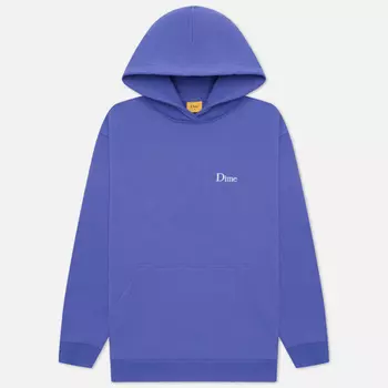 Мужская толстовка Dime Dime Classic Small Logo Hoodie, цвет синий, размер M