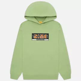Мужская толстовка Dime Transportation Hoodie, цвет зелёный, размер XL