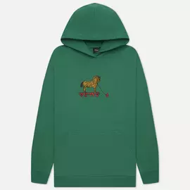Мужская толстовка Dime Trojan Hoodie, цвет зелёный, размер S
