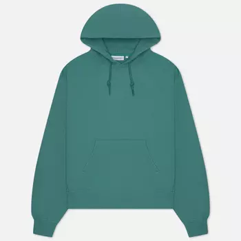 Мужская толстовка EASTLOGUE Permanent Classic Fit Hoodie, цвет зелёный, размер S