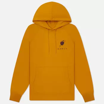 Мужская толстовка Edwin Apple 666 Hoodie, цвет жёлтый, размер XXL