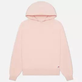 Мужская толстовка Edwin Blank Hoodie, цвет розовый, размер S