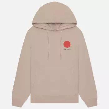 Мужская толстовка Edwin Japanese Sun Hoodie, цвет бежевый, размер XL