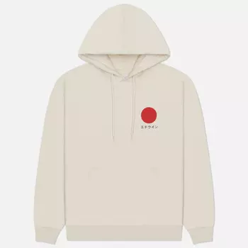Мужская толстовка Edwin Japanese Sun Hoodie Oversized Fit, цвет бежевый, размер XL
