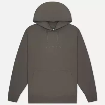 Мужская толстовка Edwin Katakana Hoodie, цвет серый, размер XXL