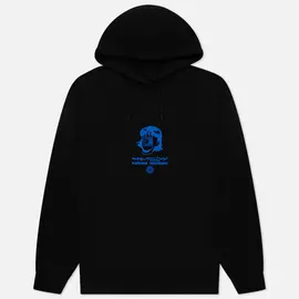 Мужская толстовка Edwin Psychic Celluloid Hoodie, цвет чёрный, размер S