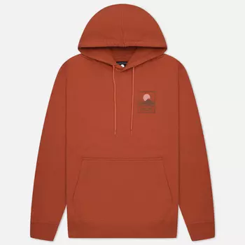 Мужская толстовка Edwin Sunset On Mount Fuji Hoodie, цвет оранжевый, размер XL