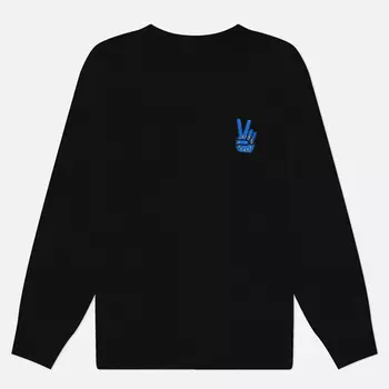 Мужская толстовка Etudes National Crew Peace Hand, цвет чёрный, размер S