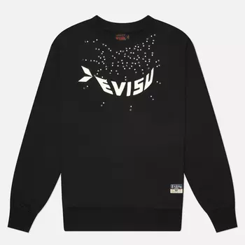 Мужская толстовка Evisu Heritage Dot-To-Dot Daruma Emroidery, цвет чёрный, размер M