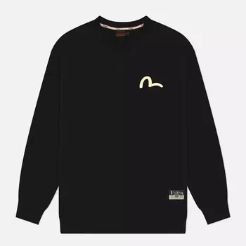 Мужская толстовка Evisu Heritage Printed Seagull, цвет чёрный, размер L