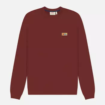 Мужская толстовка Fjallraven Vardag, цвет коричневый, размер M