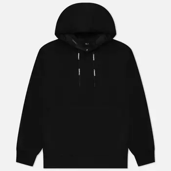 Мужская толстовка Gramicci Quarter Knit Hoodie, цвет чёрный, размер M