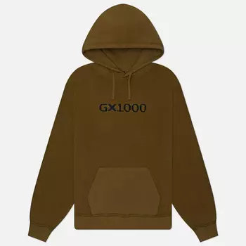 Мужская толстовка GX1000 OG Logo Inside Out Hoodie, цвет зелёный, размер XXL