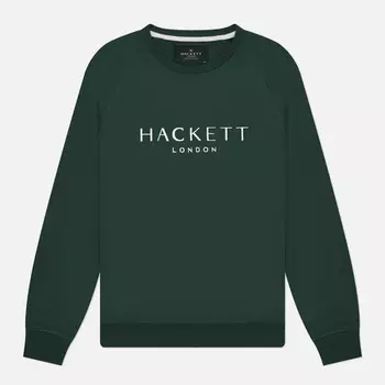 Мужская толстовка Hackett Heritage Crew Neck, цвет зелёный, размер XXL