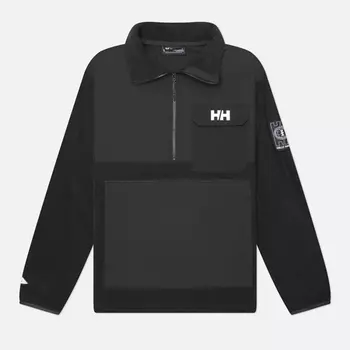 Мужская толстовка Helly Hansen Play Half-Zip Fleece Anorak, цвет чёрный, размер XL