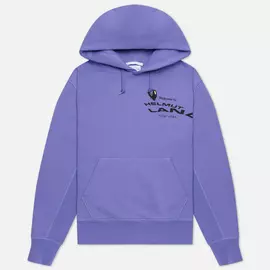 Мужская толстовка Helmut Lang Helmut Land Map Standard Hoodie, цвет фиолетовый, размер L