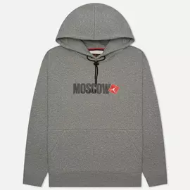 Мужская толстовка Jordan Moscow City Hoodie, цвет серый, размер M