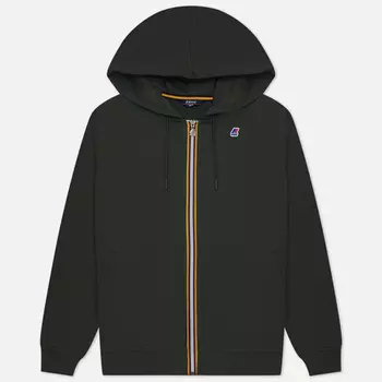 Мужская толстовка K-Way Anthony Hoodie, цвет оливковый, размер S